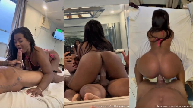 Famosinha Sarah fudendo com carioca comedor de novinhas
